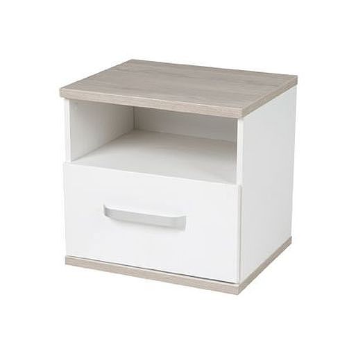 Современный ночной столик - MORITZ : 1791724 - roba Baumann GmbH - из меламина / прямоугольный / с выдвижным ящиком