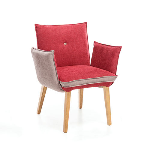 Современный cтул - GENUA 1 - Standard Furniture Factory Sarajevo - для интерьера / из ткани / с основанием из древесины