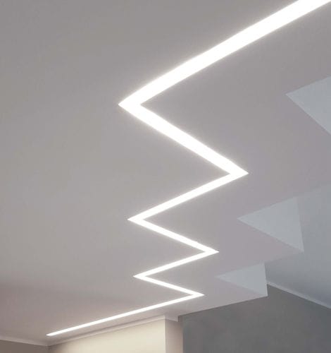 Встраиваемый осветительный профиль - BARRA - Hi Project srl - Brillamenti - настенный / потолочный / LED