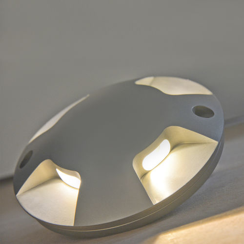 Точечный светильник встраиваемый в пол - UFO - Hi Project srl - Brillamenti - LED / круглый / IP65