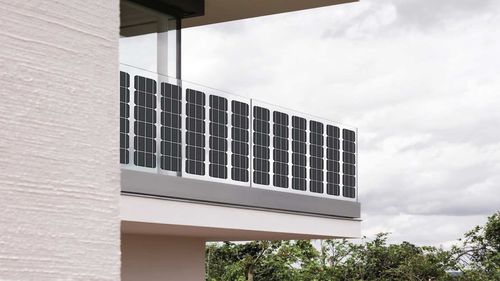 Монокристаллическая фотоэлектрическая панель - a2 solar - гибкая / технология BIPV / для балкона