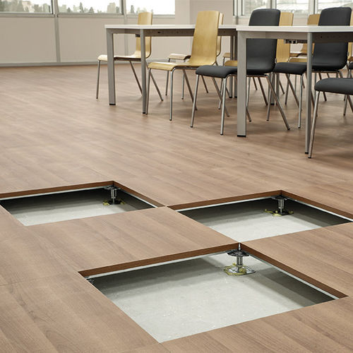 Технический пол из дерева - CORE - Integra - Interior Systems - из сульфата кальция / из гальванизированной стали / из ламината высокого давления
