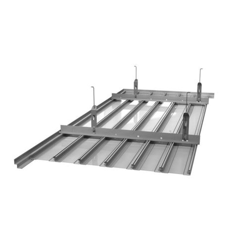 Подвесной потолок из алюминия - TUBE SYSTEM - Integra - Interior Systems - из стали / из панелей / для офиса
