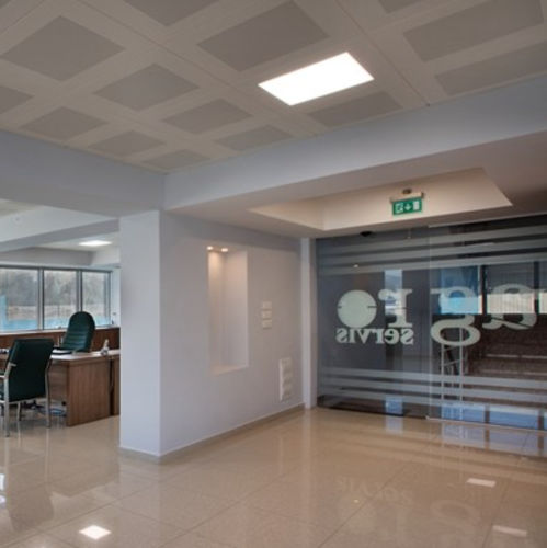 Встраиваемый светильник в потолок - TILE ZONE 40S - Integra - Interior Systems - LED / линейный / круговой