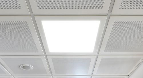 Встраиваемый светильник в потолок - TILE ZONE 48S - Integra - Interior Systems - LED / круговой / квадратный