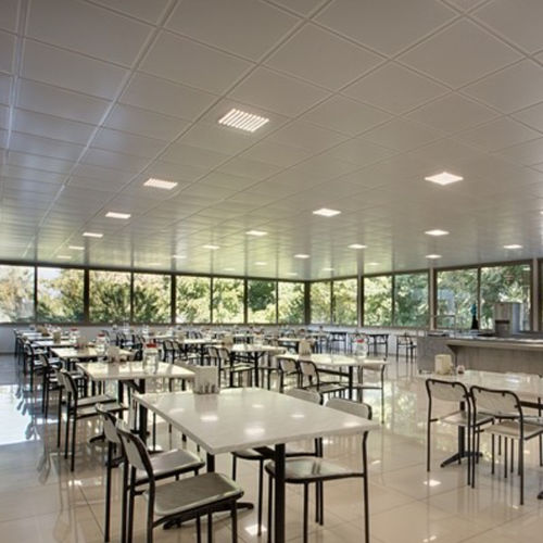 Встраиваемый светильник в потолок - TILE DOT 99C - Integra - Interior Systems - LED / круговой / квадратный
