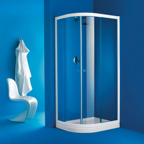 Раздвижная перегородка для душа - ACQUA RS2 - ilma srl - изогнутая / угловая