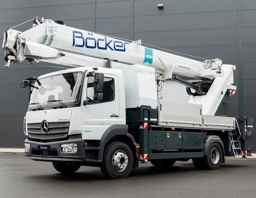 Подъемный кран на грузовике - AK 36 - Böcker Maschinenwerke GmbH - башенный / компактный формат / телескопический