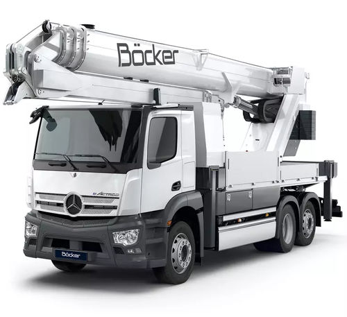 Подъемный кран на грузовике - AK 48 / AK 48e - Böcker Maschinenwerke GmbH - телескопический / с подъемной стрелой / гидравлический