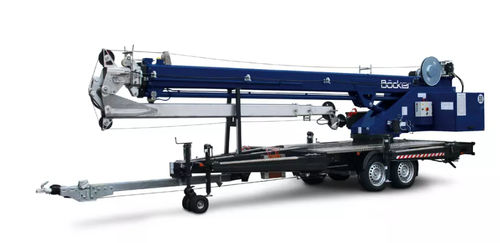 Телескопический подъемный кран - AHK 30 - Böcker Maschinenwerke GmbH - с подъемной стрелой / гидравлический / мобильный