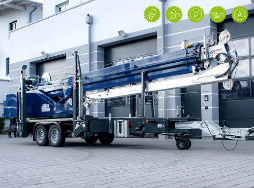 Телескопический подъемный кран - AHK 30 KS - Böcker Maschinenwerke GmbH - с подъемной стрелой / гидравлический / мобильный