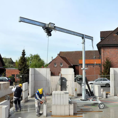 Компактный башенный мини-кран - MK 300 / MK 400 - Böcker Maschinenwerke GmbH - телескопический / мобильный / колесный