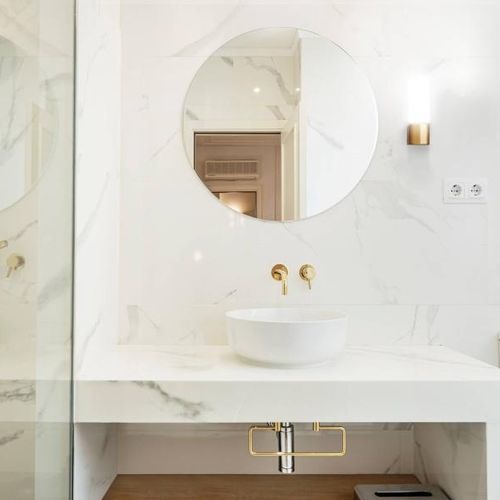 Современный настенный светильник - EVIA G9 - Indigo Lighting - для интерьера / из металла / из стекла
