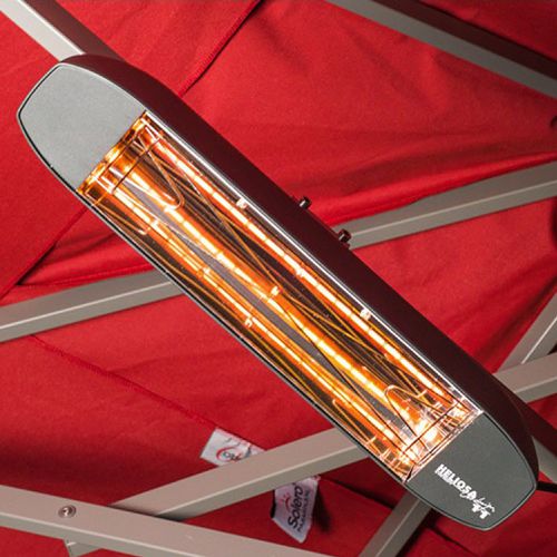 Инфракрасный обогреватель для террасы для зонта от солнца - HELIOSA 11 - Solero Parasols - электрический / для профессионального использования / лучистая труба