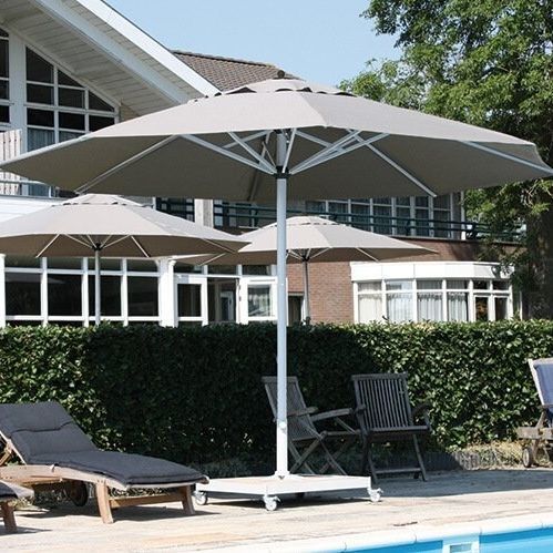 Квадратный зонт от солнца - PRESTO PRO - Solero Parasols - круглый / с центральной опорой / телескопический