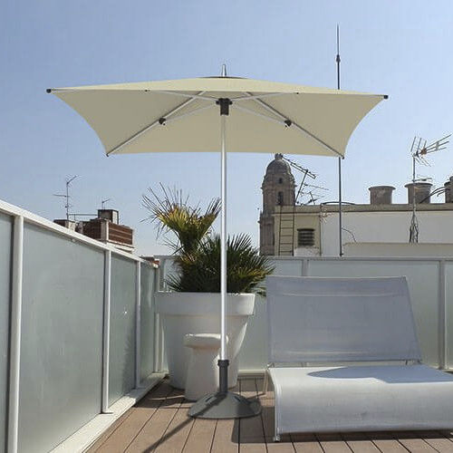 Квадратный зонт от солнца - SUBLIMO PRO - Solero Parasols - круглый / с центральной опорой / из полотна