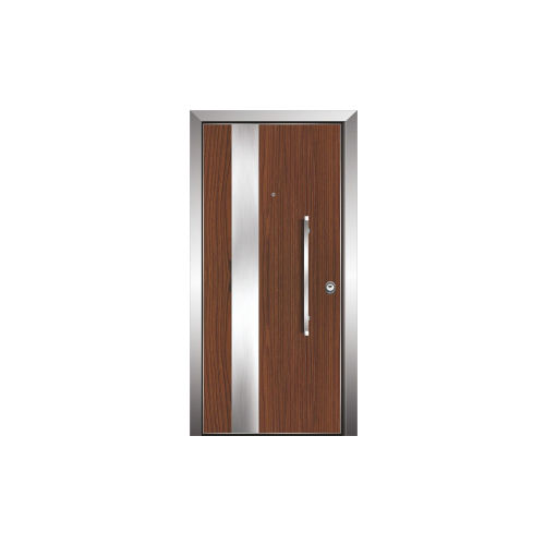 Входная дверь - LUXURY : LUX 01KB - Style Doors S.A. - из алюминия / створчатая / заподлицо