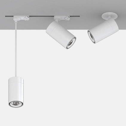 Светильник на рейке LED - SMARTER G2 COLLECTION - Kinglumi Co., Ltd. - круглый / из алюминия / для музея