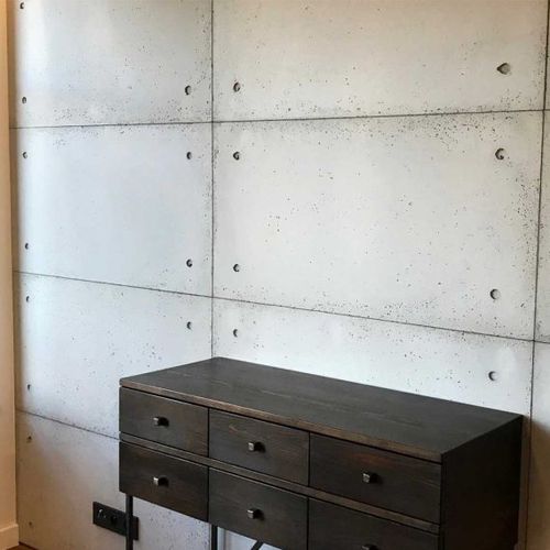 Строительная декоративная панель - FAIR-FACED - Living Concrete Ltd - для стены / из бетона / гладкая