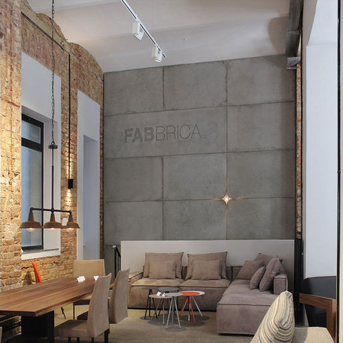 Строительная декоративная панель - CORNER  - Living Concrete Ltd - для стены / из бетона / полированная
