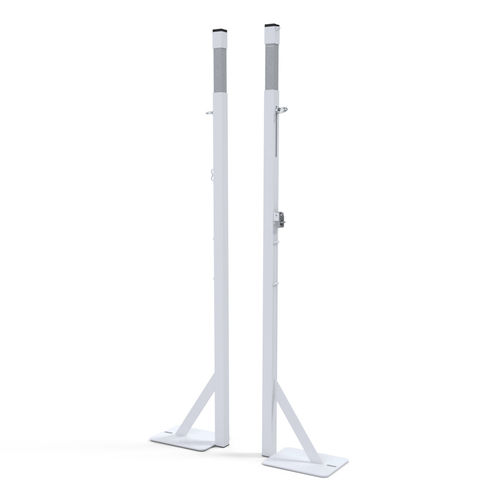 Фиксированная стойка для бадминтона - S27280 - SODEX SPORT - из стали / белая / с порошковым покрытием