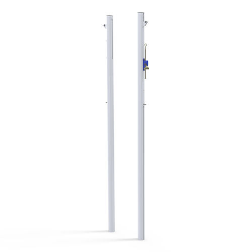 Закрепленный волейбольный столб в гильзах - S30170 - SODEX SPORT - из алюминия / белый / с порошковым покрытием