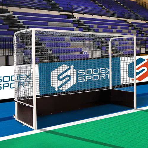 Ворота для хоккея из металла - S22256PZW - SODEX SPORT - фиксированное / белое / с порошковым покрытием