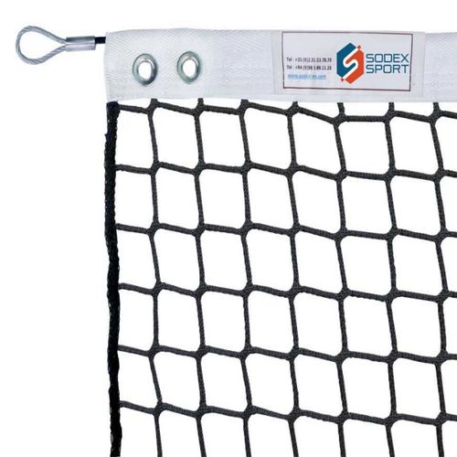 Сетка для тенниса из полипропилена - S25863KL - SODEX SPORT - черная / 3 мм / для соревнований