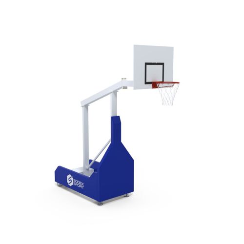 Баскетбольная корзина для наружного применения - S14632 - SODEX SPORT - передвижная / с колесами / складная