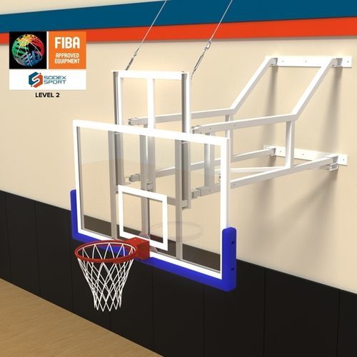 Баскетбольная корзина для интерьера - S14191 - SODEX SPORT - 5x5 / настенная / складная