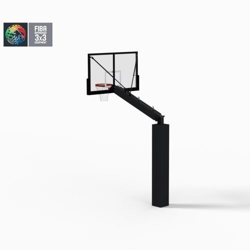 Баскетбольная корзина для наружного применения - S14236PZN - SODEX SPORT - 3x3 / с основанием для крепления / из оцинкованной стали