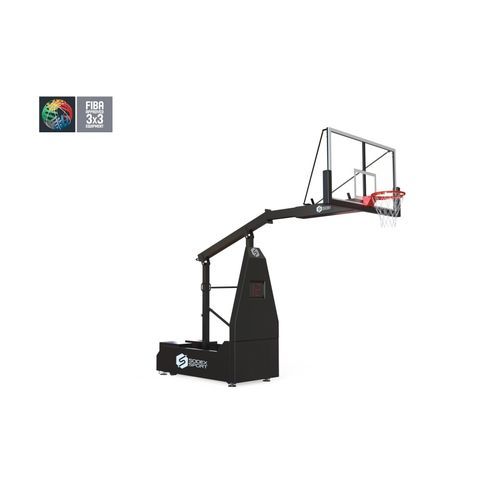 Баскетбольная корзина для наружного применения - S14645PZN - SODEX SPORT - 3x3 / передвижная / свободностоящая
