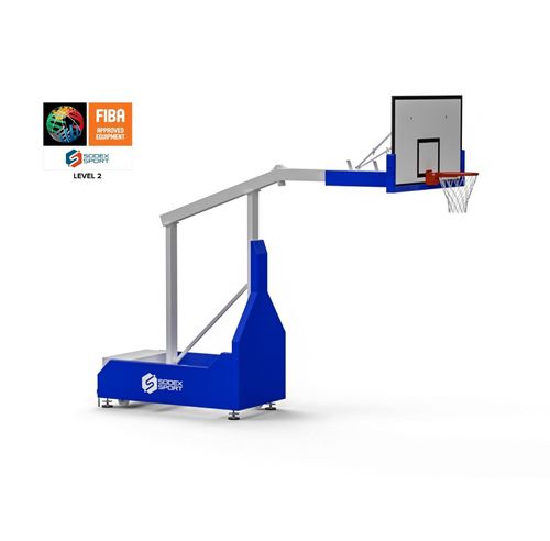 Баскетбольная корзина для наружного применения - S14635 - SODEX SPORT - 5x5 / передвижная / свободностоящая