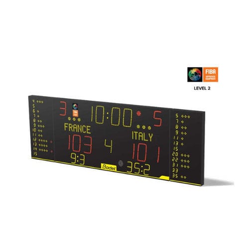 Табличка для счета для интерьера - SCOREBOARD 8T125 ALPHA-F6 - SODEX SPORT - для стадиона