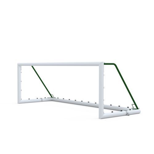 Футбольные ворота из алюминия - S12234 - SODEX SPORT - передвижное / белое / с пластиковым покрытием