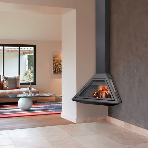 Дровяной камин - IBIZA - Vyrosa - подвесной / угловой / с закрытой топкой