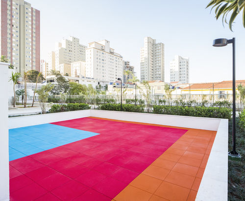 Напольное покрытие из СКЭП - IMPACT SOFT 25mm - RECYCLED RUBBER OR EPDM - AUBICON - RUBBER FLOORING AND INSULATION MATS - из каучука / для улицы / для игровой площадки