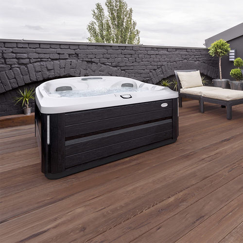Каркасная спа-ванна - J-435™ - JACUZZI - квадратная / 5 мест / из акрила