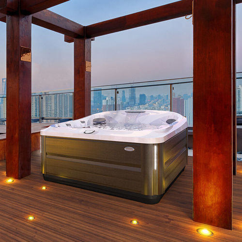 Каркасная спа-ванна - J-445™ - JACUZZI - квадратная / 6 мест / из акрила