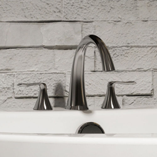 Двухрычажный смеситель для ванной - PICCOLO™ ROMAN - JACUZZI - настольный / из металла / для ванной комнаты