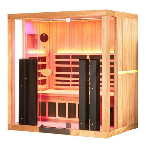 Сауна Дальний инфракрасный - JS-3I - JACUZZI - для бытового использования / из цельной древесины / из металла