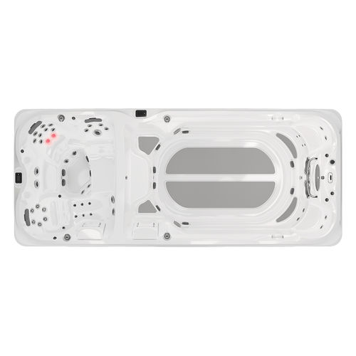 Встраиваемый плавательный спа-бассейн - J-19DT POWERPRO™ - JACUZZI - прямоугольный / 1 место / из акрила
