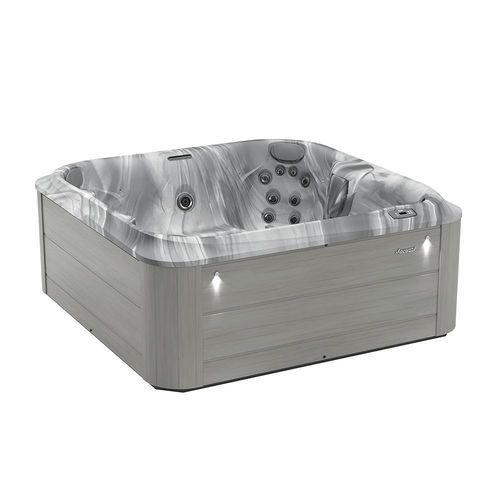 Каркасная спа-ванна - J-285&trade; - JACUZZI - квадратная / 7 мест / из акрила