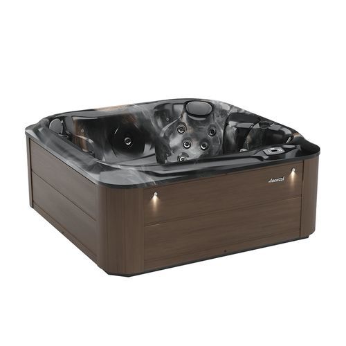 Каркасная спа-ванна - J-225™ - JACUZZI - квадратная / 5 мест / из акрила