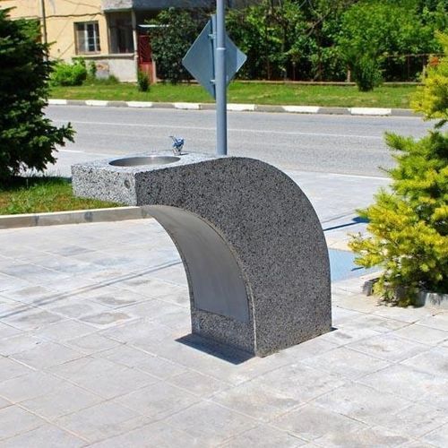 Питьевой фонтанчик для лиц с ограниченной подвижностью - 123 - Encho Enchev - ETE - для наружного применения / из высокопрочного бетона / из бетона, армированного волокнами
