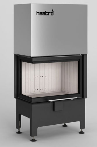 Двусторонняя топка для камина - Heatro 55LH 9KW - desayo - дровяная / из стали / современная
