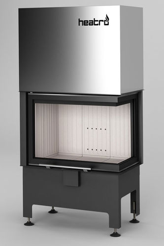 Угловая топка для камина - Heatro 55PH 9KW - desayo - дровяная / из стали / современная