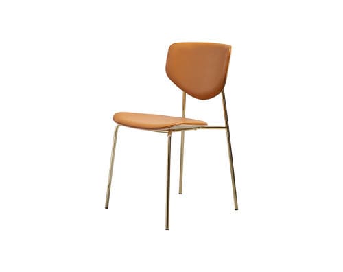 Современный cтул для столовых - CARISTO - SP01 design - для интерьера / из ткани / из кожи