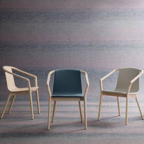 Современный cтул для столовых - THOMAS - SP01 design - для интерьера / из ткани / из кожи