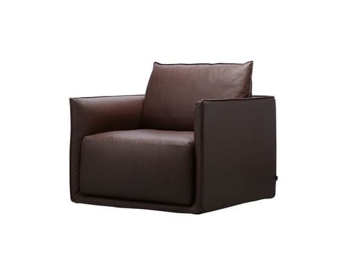 Современное кресло - MAX - SP01 design - из кожи / из ткани / со съемной подушкой